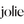 Jolie Skin Co