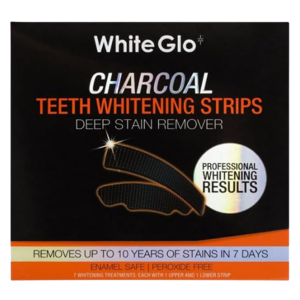 White Glo Charcoal Strips