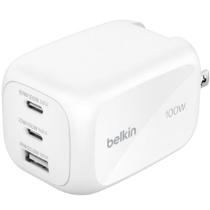 Belkin 3-Port GaN 100W