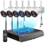 OHWOAI 3MP 16CH NVR 6 Cams