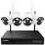SANNCE 10CH 5MP Wireless NVR 4 Cam