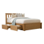 The Oak Bed Edwin & Taylor Natural Sumptuous 