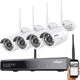 SANNCE 10CH 5MP NVR 4 Cam