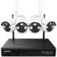 SANNCE 10CH 5MP Wireless NVR 4 Cam