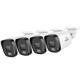 SANNCE 8CH 3MP PoE NVR 4 Cam