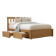 The Oak Bed Edwin & Taylor Natural Sumptuous 