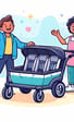 best 4 seat wagon stroller