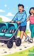 best double stroller for gravel roads