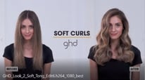 How To Create Soft Curl Tong Curls With GHD Iron