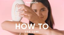How To Use RoseSkinCo Lumi IPL Hair Removal