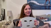 Glowing Routine with MIVANI LED Face Mask