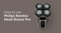 How to Set Up & Operate Philips Head Shaver Pro 7000