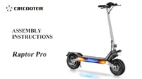 How to Use CIRCOOTER Raptor Pro &ndash; Step-by-Step Instructions
