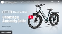 ECO R3 Electric Bike Unboxing & Assembly Guide | ECORUSH