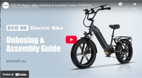 ECO R6 Electric Bike Unboxing & Assembly Guide | ECORUSH
