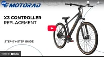  EMotorad X3 E-Bike Controller Replacement Guide | Step-By-Step Tutorial  (VID)