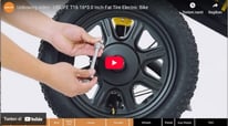  Unboxing video - URLIFE T16 16*3.0 Inch Fat Tire Electric Bike (VID)