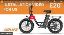  URLIFE E20 20 Inch Urban Electric Commuter Bike Assembly Guide For US Market  (VID)