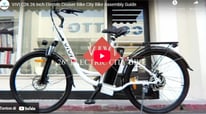 VIVI C26 26 Inch Electric Cruiser Bike City Bike Assembly Guide (VID)
