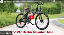 VIVI M026SH 26 Inch Electric Mountain Bike Assembly Guide (VID)