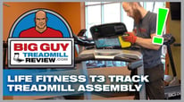 Life Fitness T3 Treadmill Assembly Video