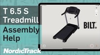NordicTrack T 6.5 S Treadmill Assembly Video
