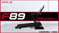 SOLE Fitness F89 Treadmill Assembly Video