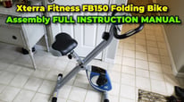 XTERRA Fitness FB150 Folding Exercise Bike Assembly Guide Video