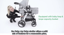 BABY JOY 2 in 1 Convertible Carriage Bassinet Setup & User Guide