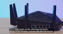 Predator Connect W6d Unboxing and Quick Setup