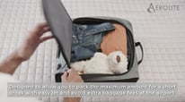 Aerolite Minimax Fits Easyjet Cabin Under Seat Carry On Suitcase
