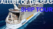 Royal Caribbean Cruises Allure of the Seas Tour