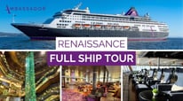Ambassador Cruise Line Renaissance Full Ship Tour
