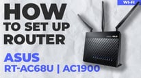 How to Set Up ASUS RT-AC68U | How to Setup ASUS AC1900 WiFi Router