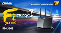 RT-AX86S + PCE-AX58BT - TIME Broadband 1Gbps WiFi Speedtest