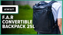 Away F.A.R Convertible Backpack 25L Review (2 Weeks of Use)