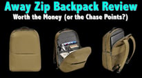 Away Zip Backpack Review &mdash; And Using Chase Pay Yourself Back for It