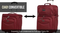 Ciao! Underseat Expandable to Full Carry-On Luggage | First Look