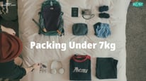 Travel Bag One Bag for Weights Under 7 kg | Lightweight Backpack BAGSMART Faro