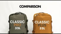 Classic Pro 32L & Classic Plus 32L | Backpack Comparison | CABINZERO