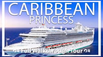Caribbean Princess Walkthrough Ship Tour