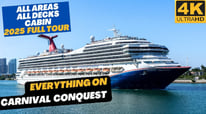 Carnival Conquest Cruise Ship Visit