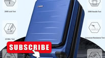 CENSIEN 20-Inch Expandable Hard Shell Luggage &ndash; Lightweight & Secure!