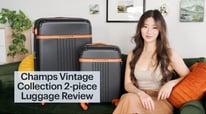 Champs Vintage Collection 2-Piece Hard Shell Luggage Review
