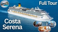 Costa Serena Cruise Ship Tour