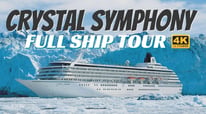 Crystal Symphony Cruise Ship Walk Through