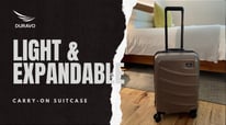 Perfectly International-Sized | Duravo Expandable Carry-on