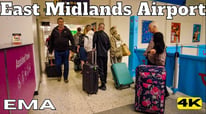 East Midlands Airport (Ema) Full Tour England United Kingdom UK 4K