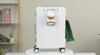 Feilario Aluminium Frame Hardside Spinner Wheel Luggage