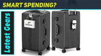 Feilario 30in Aluminum Frame Hardside Luggage